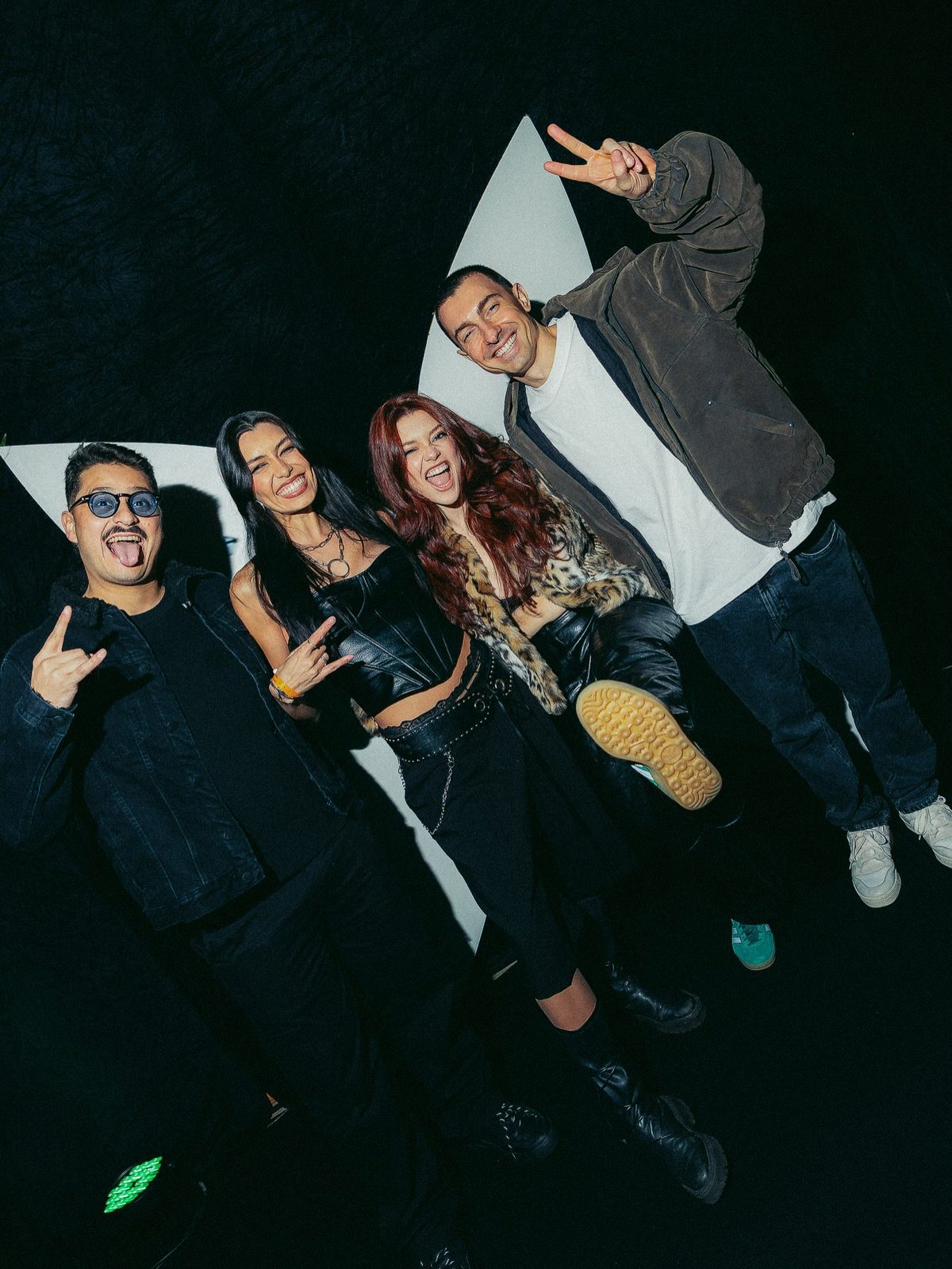 Os quatro DJs do B4B no Green Valley Gramado